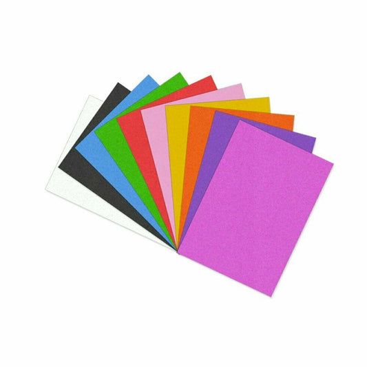 Funky Foam A4 Assorted Pack of 10 sheets